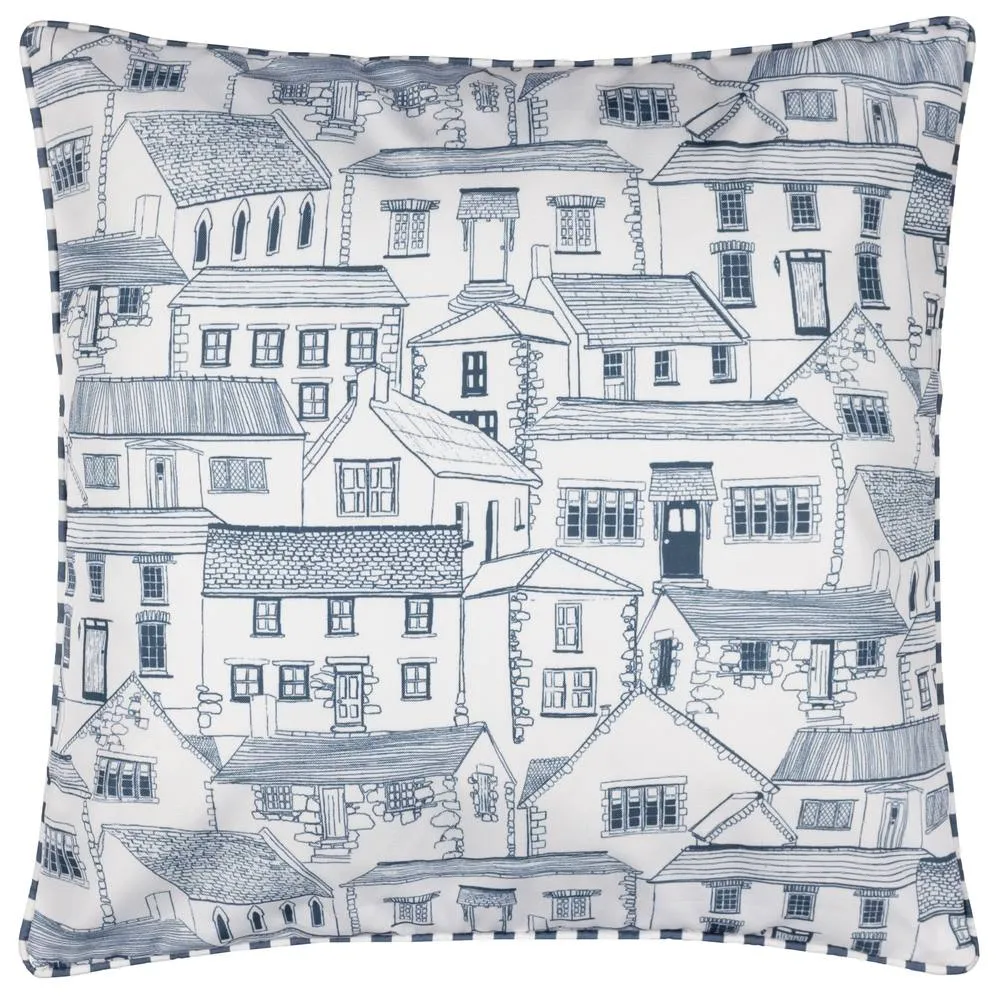 Wylder Abersoch Town Outdoor Cushion in Blue 2
