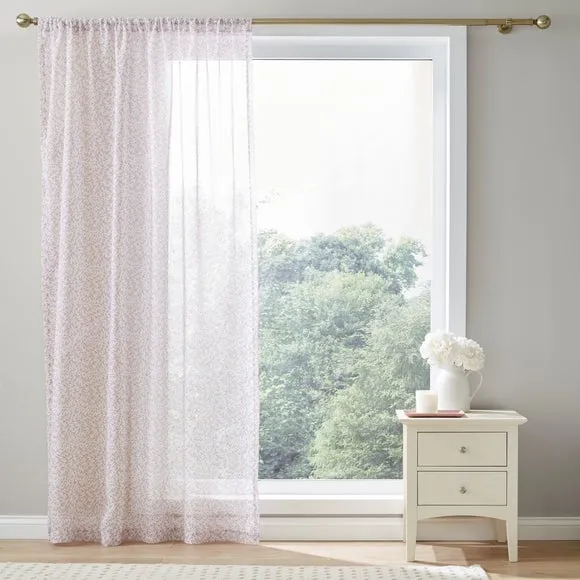 Annie Floral Slot Top Voile Panel 5