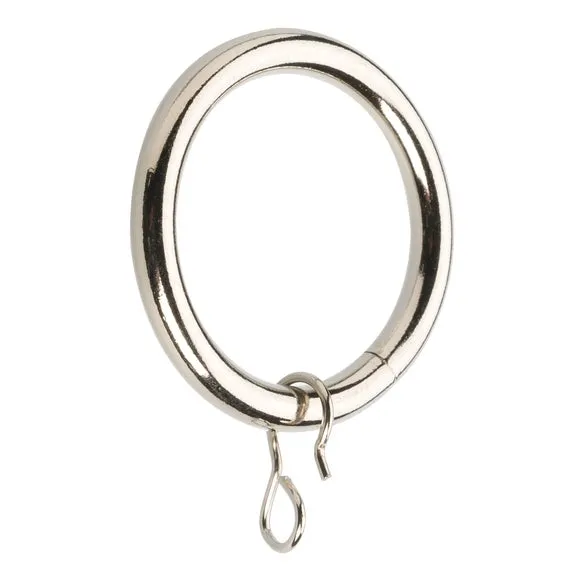 Unlined Metal Curtain Rings