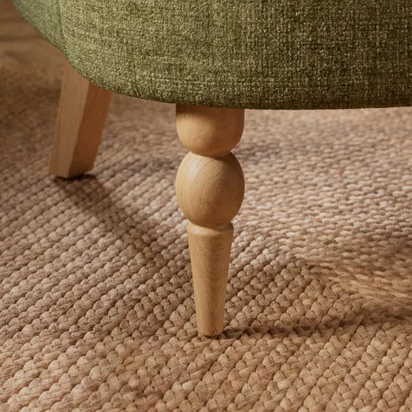 Petit Ribbed Chenille Occasional Armchair 6