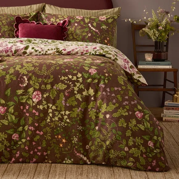 Furn. Florawilde Polycotton Duvet Cover & Pillowcase Set 4
