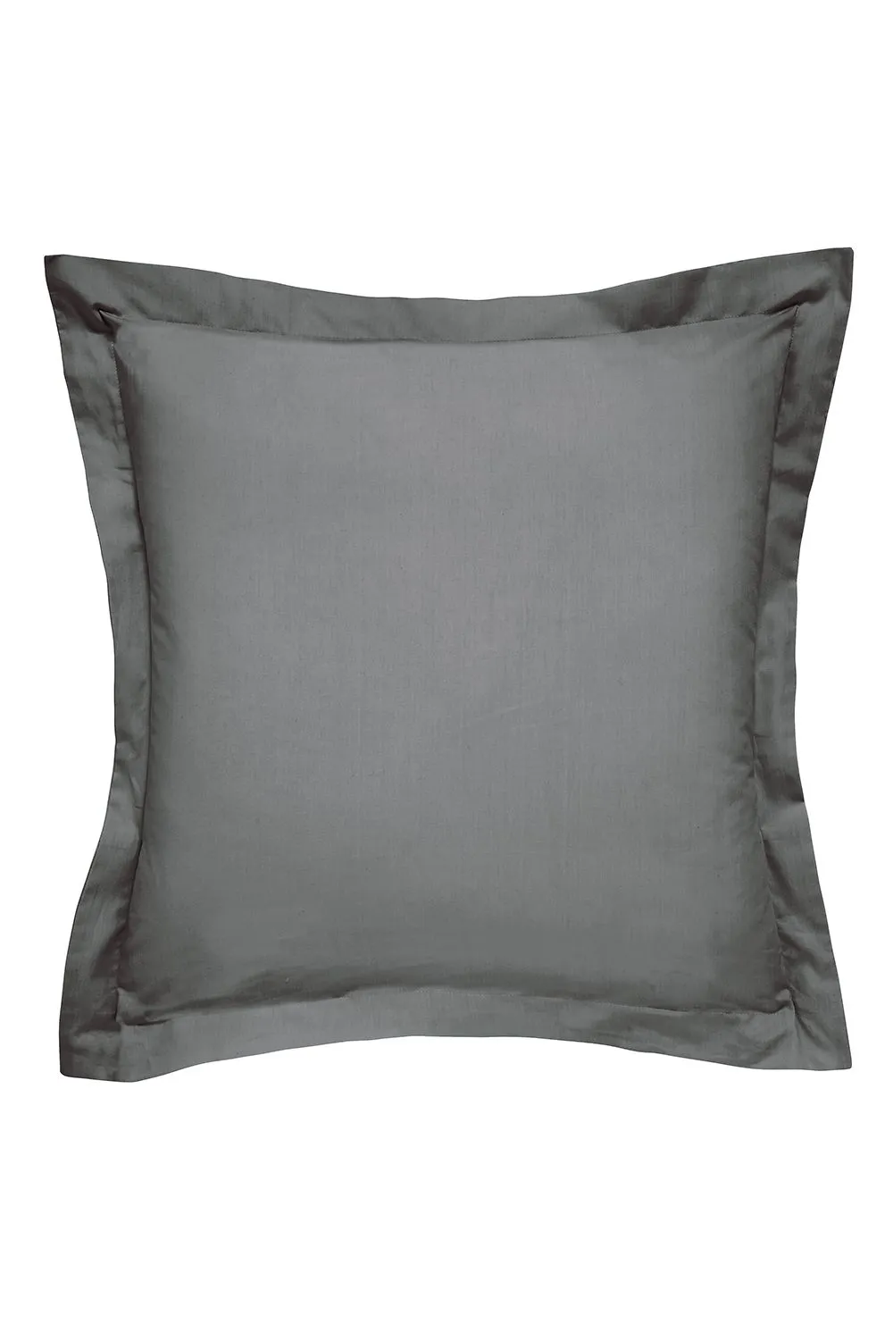 1951 'Luxury 600 Thread Count' Egyptian Cotton Square Pillowcase in Grey
