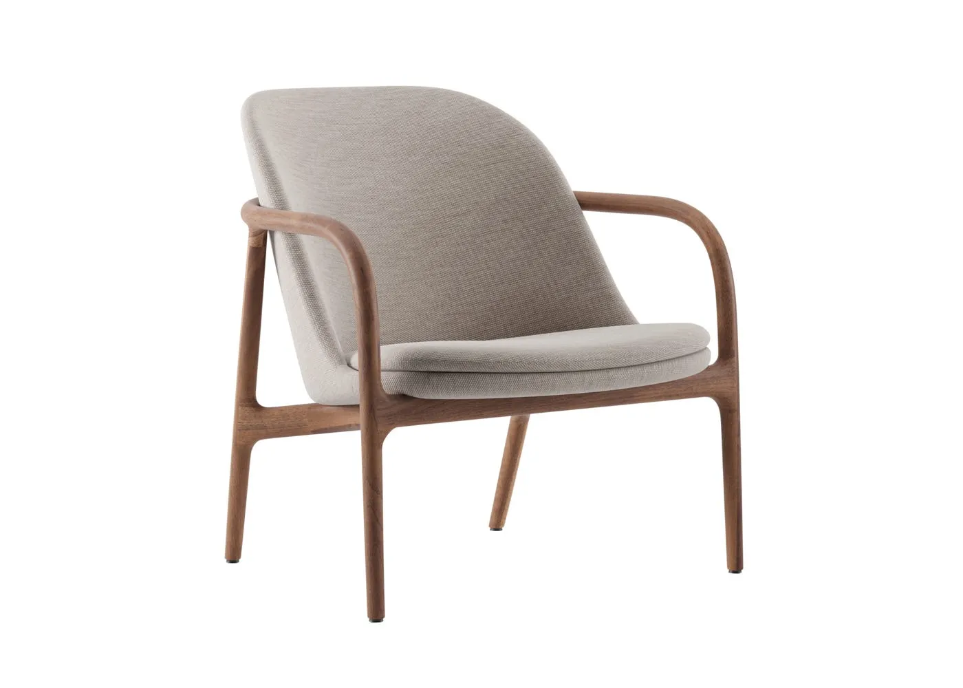 Artisan Neva Lounge Chair Trimmed in Steelcut 213 1
