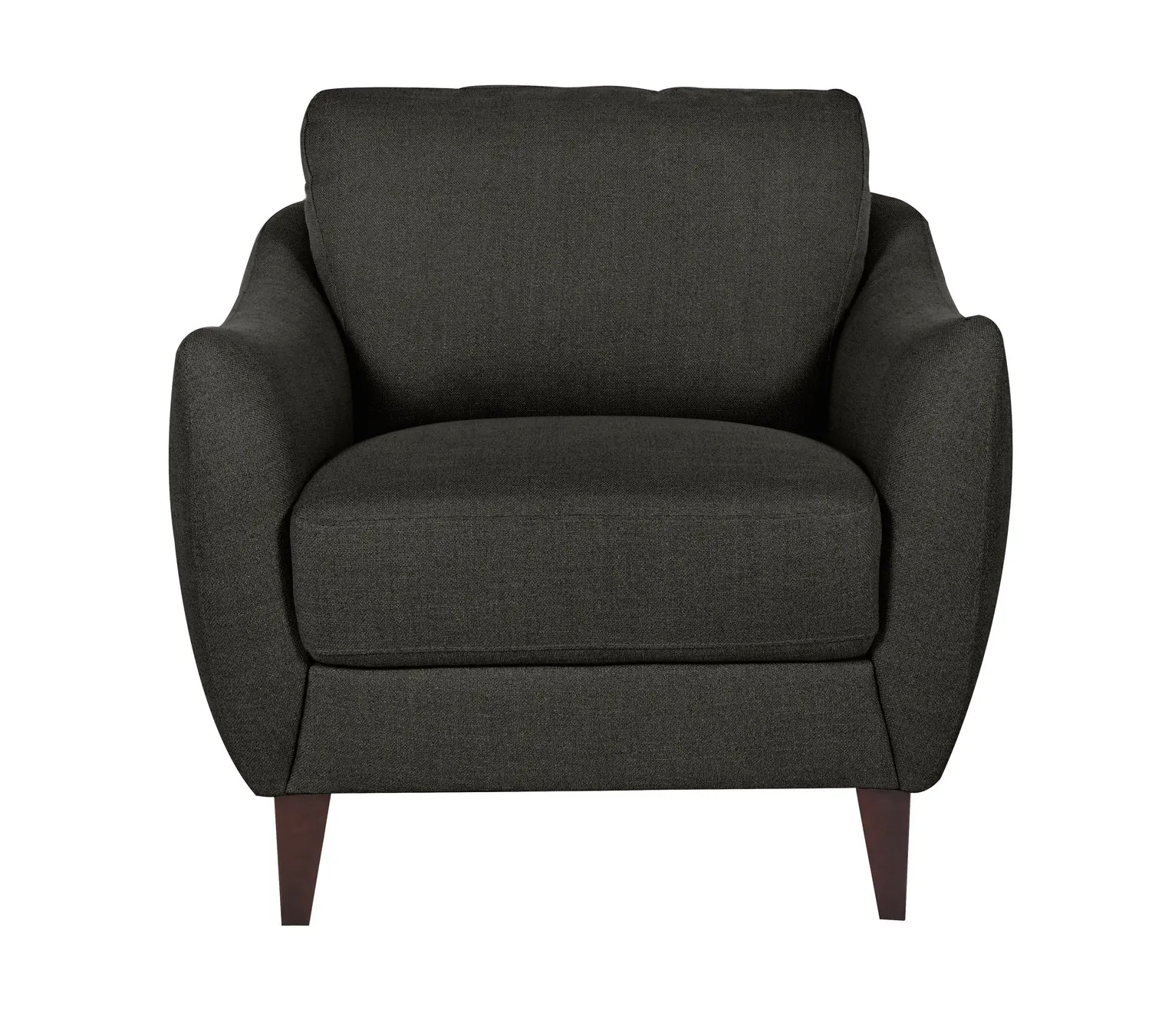 Argos Home Flynn Fabric Armchair - Charcoal