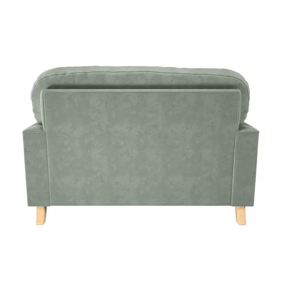 Martha Vintage Velvet Snuggle Chair 5
