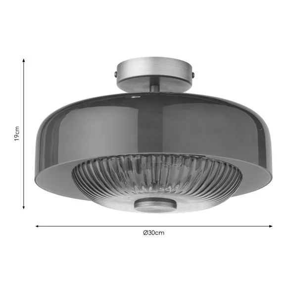 Floyd Retro Flush Ceiling Light 6