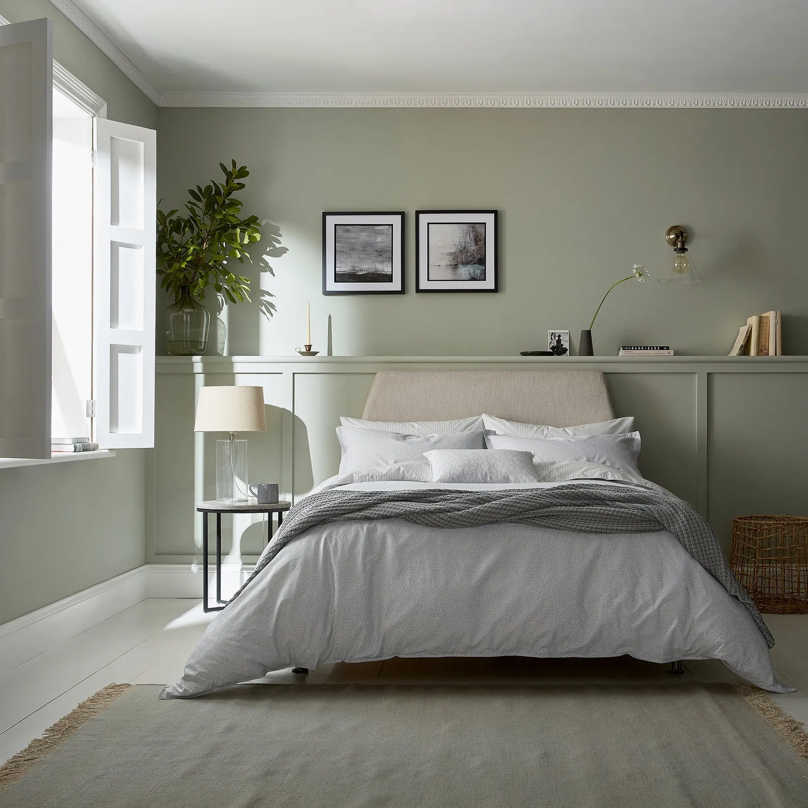 Murmur Silver Cloud Grey Throw Grey