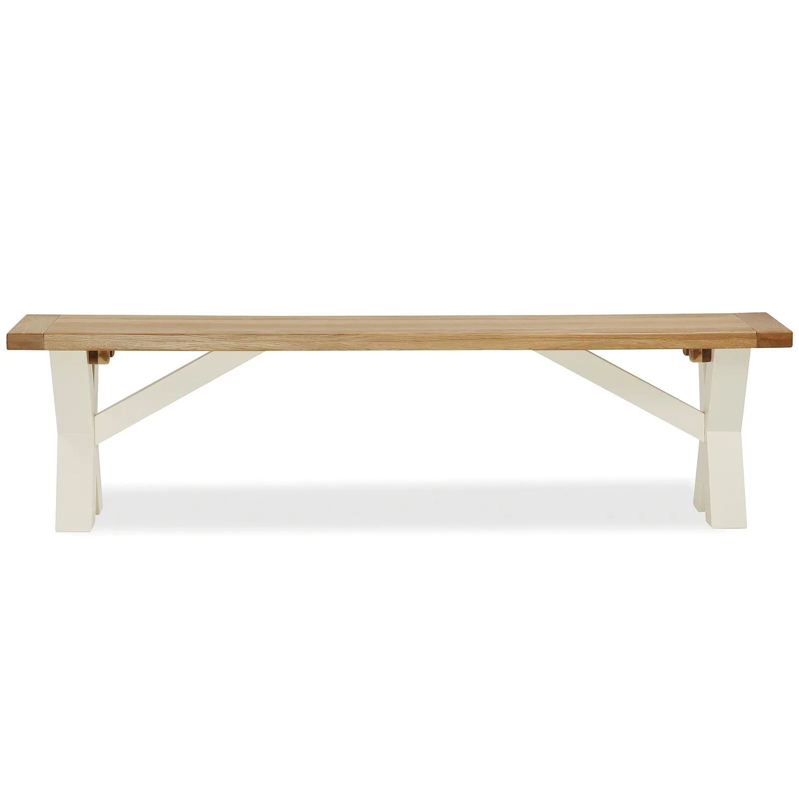 Wilby Dining Bench Cream Cream