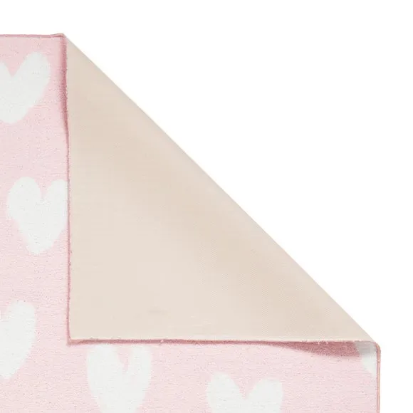 Catherine Lansfield Kids Hearts Rug 3
