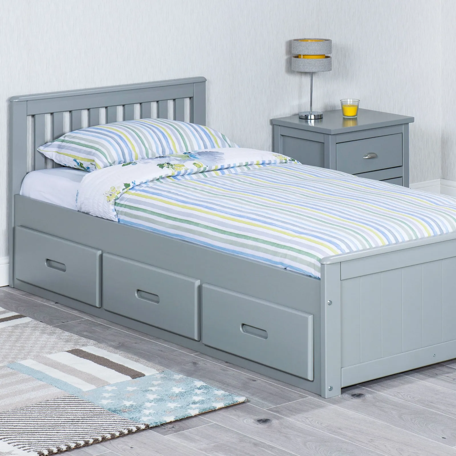 Mission Storage Bed Frame
