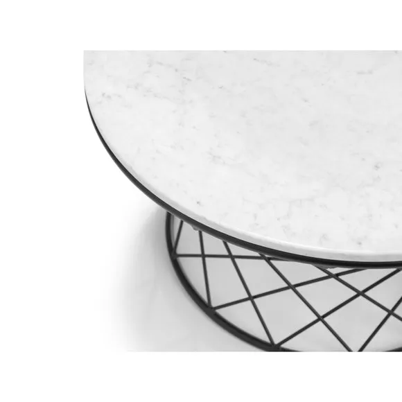 Trevi Real Marble Coffee Table 5