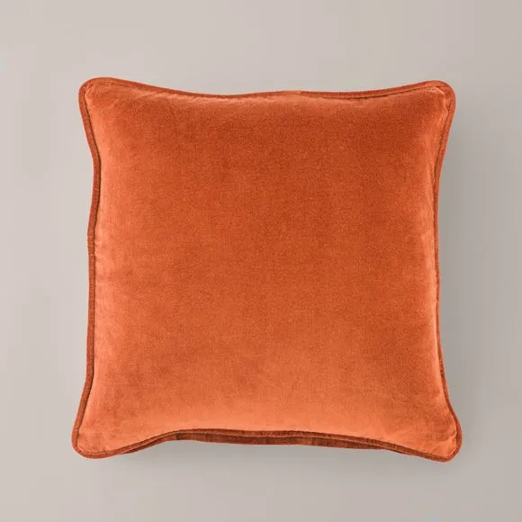 Clara Cotton Velvet Square Cushion 2
