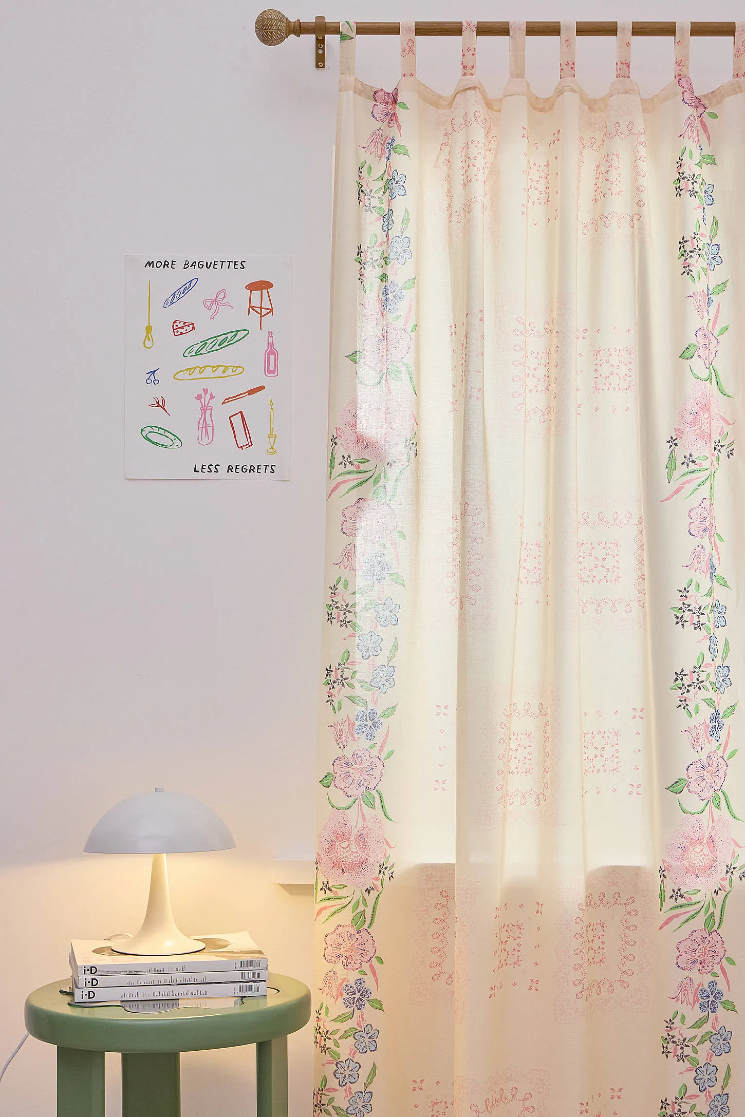 Larmie Curtain - Pink