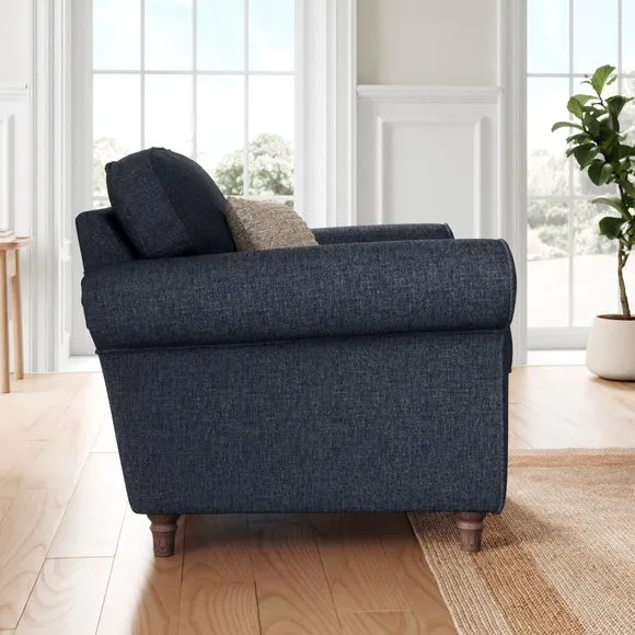 Flori Soft Chenille Armchair 3