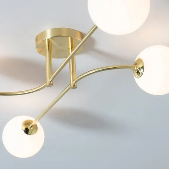 Vogue Hartwell 4 Light Semi Flush Ceiling Light 3
