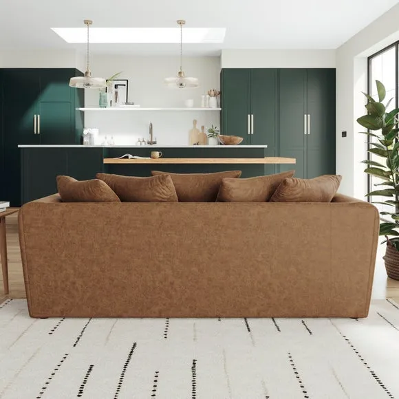 Blake Arizona Faux Leather 3 Seater Sofa 3