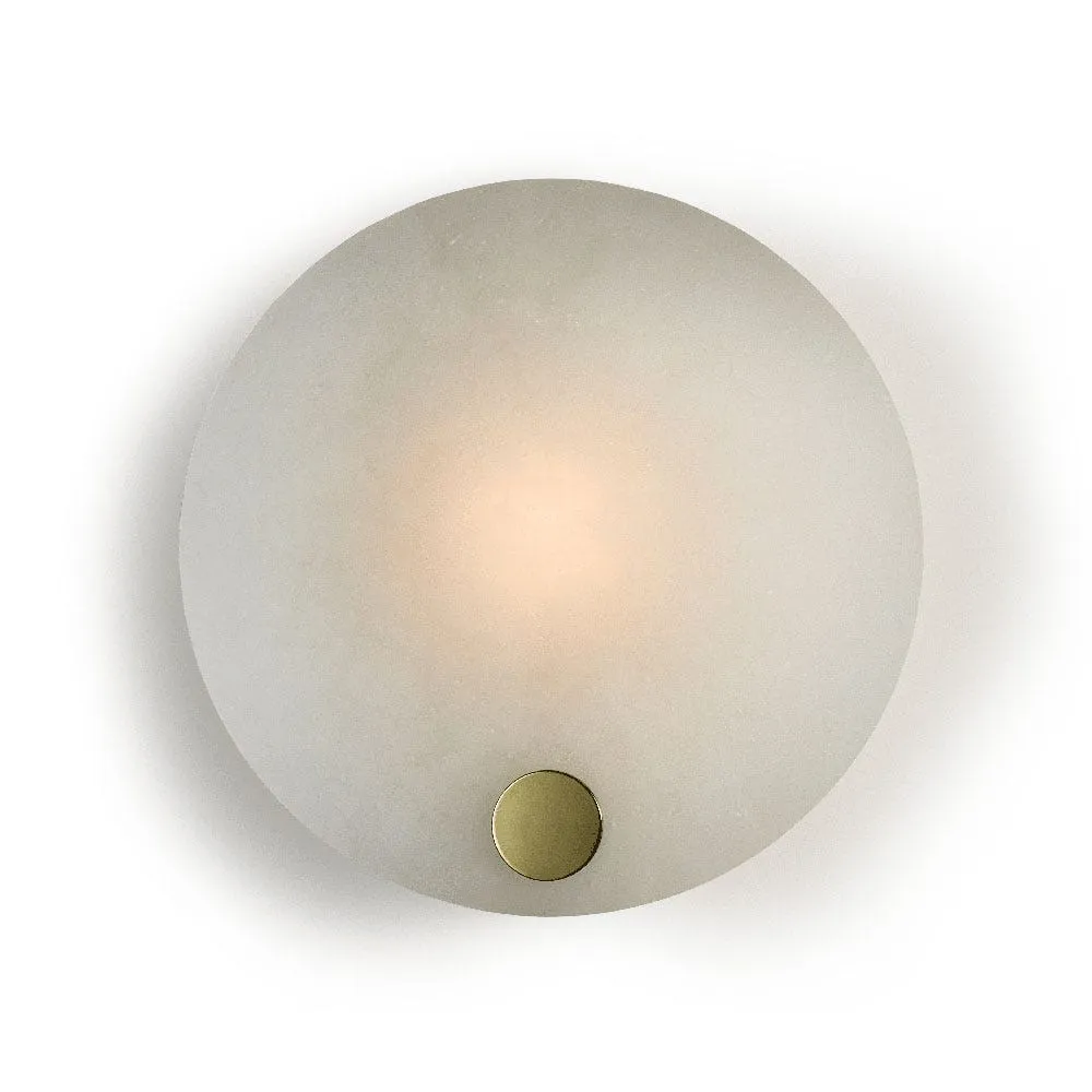 Tala Magma Wall Light Recycled Glass & Brass 2