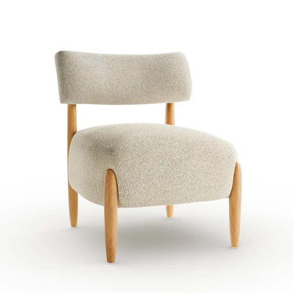 Edited Life Raya Pebble Boucle Accent Chair 6