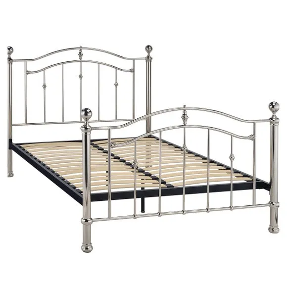 Callisto Chrome and Crystal Bed Frame 6
