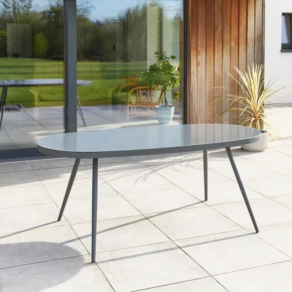 Garda Outdoor Fabric 6 Seater Dining Set 2
