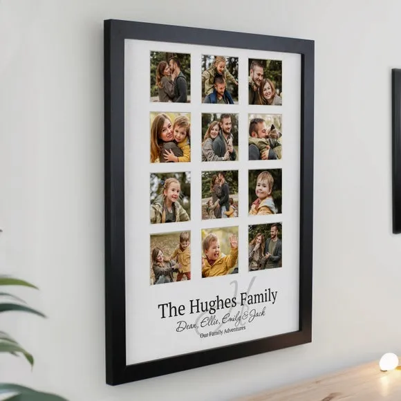 Personalised Family Multi Photo Frame 3