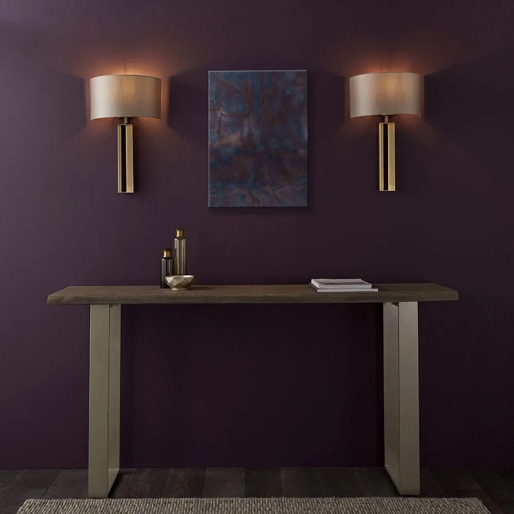 Netlighting 'MACERATA' Dimmable Stylish Contemporary Indoor Fabric Wall Lamp in Yellow 4