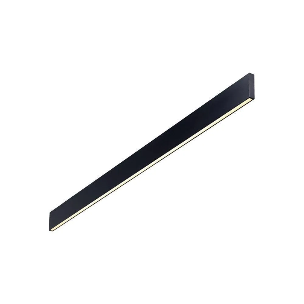 Netlighting Linus Decorative Linear Integrated LED Wall Light Black 3000K