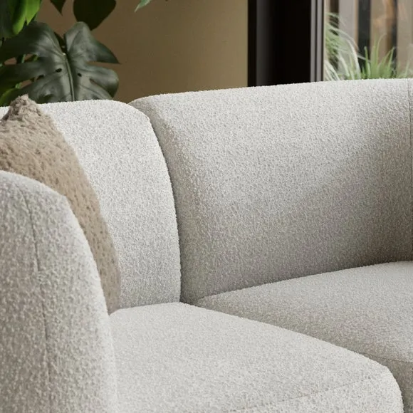 Romy Chunky Tonal Boucle Modular 2 Seater Sofa 5
