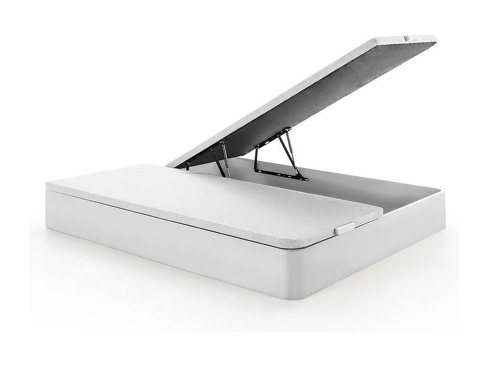 Vente-unique Ottoman Storage Bed Base - 180 X 200 Cm - Matt White - HESTIA By YSMÉE 6