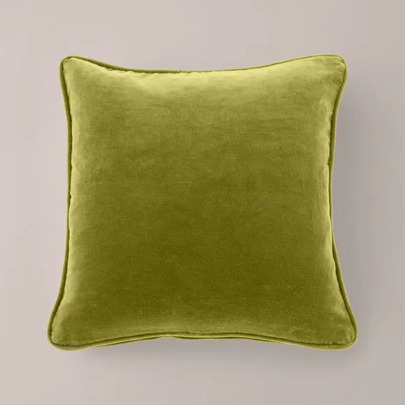 Clara Cotton Velvet Square Cushion 2