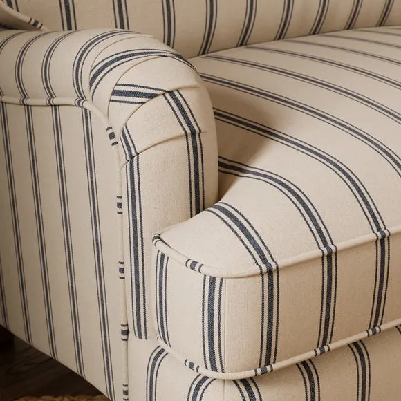 Beatrice II Folkstone Stripe Single Snuggle Sofa Bed 4