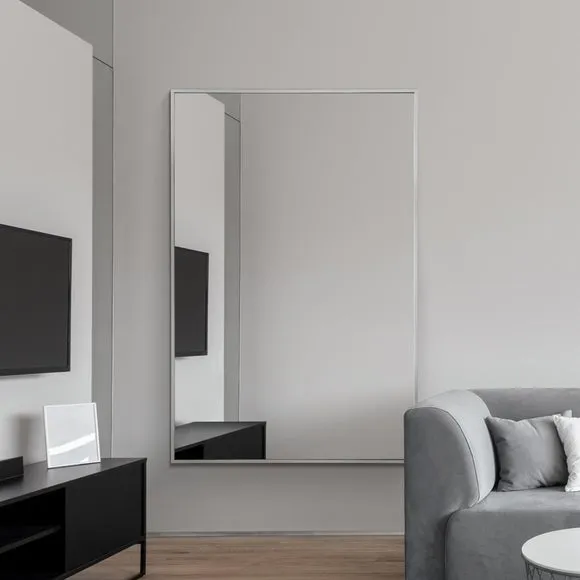 Artus Aluminium Edged Full Length Wall Mirror
