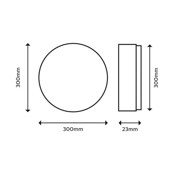 Philips Warm White Superslim Integrated LED Flush Ceiling Light 3
