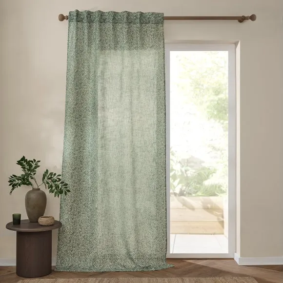 Yard Perrie Leaf Hidden Tab Top Voile Panel 2