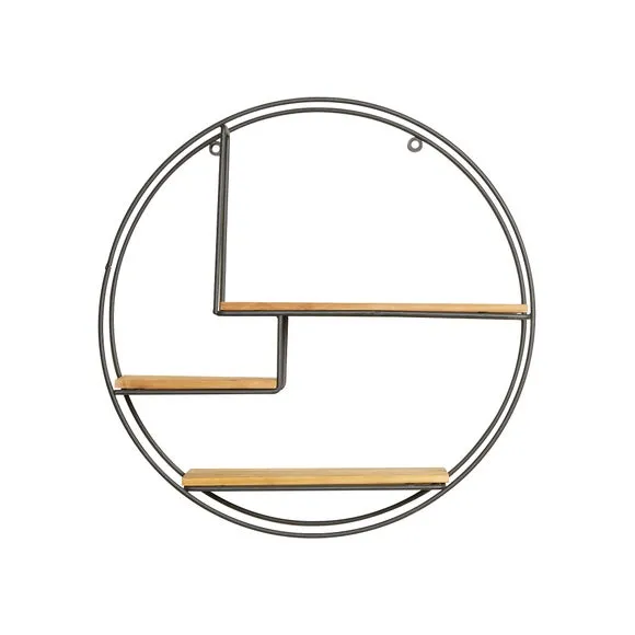 Industrial Large Circle Shelf 5