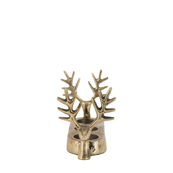 Cedar & Sage Might Stag Tealight Holder 6