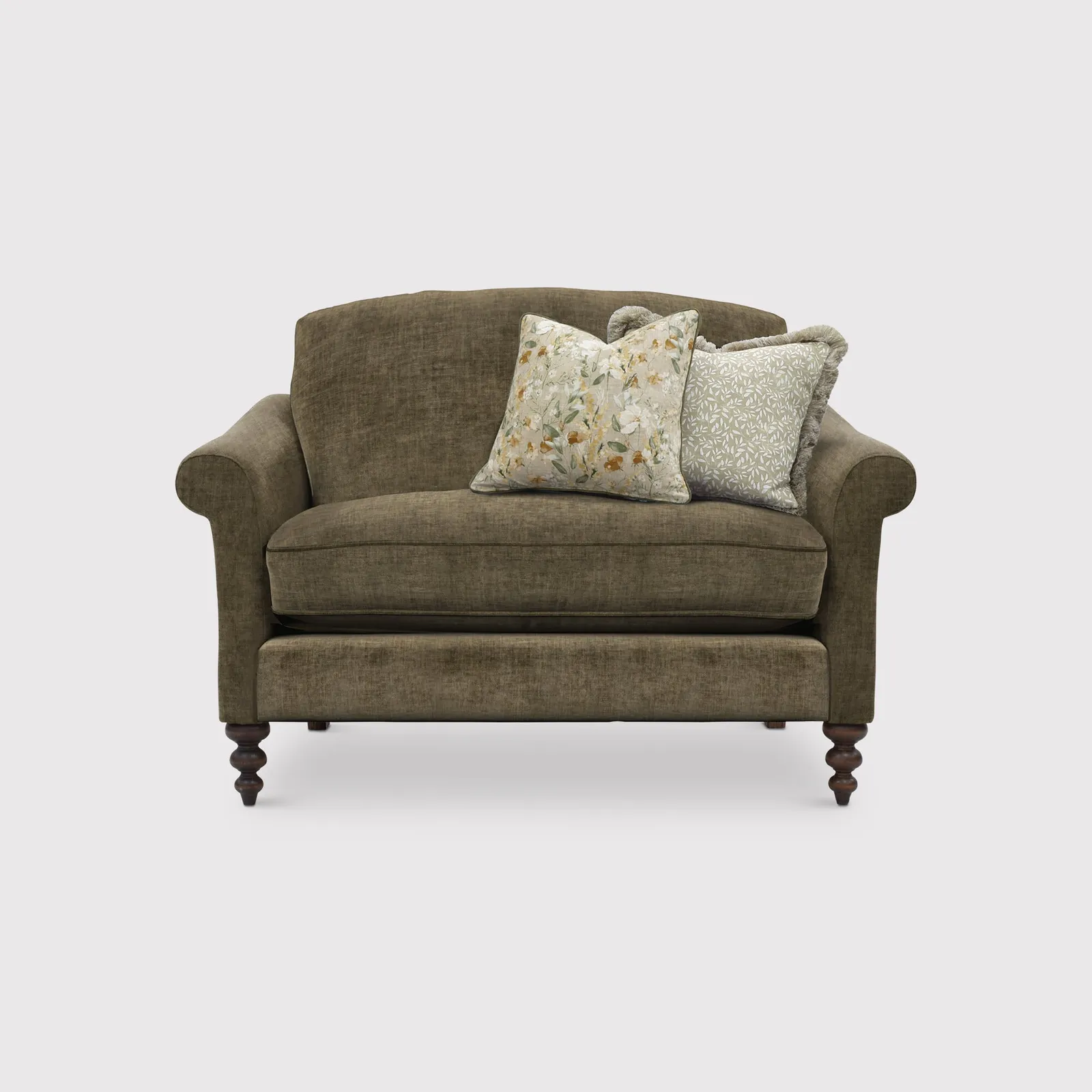 English Heritage Clover 26 Cuddler With Pre Set Scatters, Green Fabric | Barker & Stonehouse 1