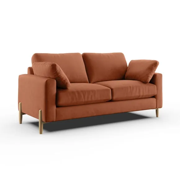 Apollo Vintage Velvet 3 Seater Sofa 6