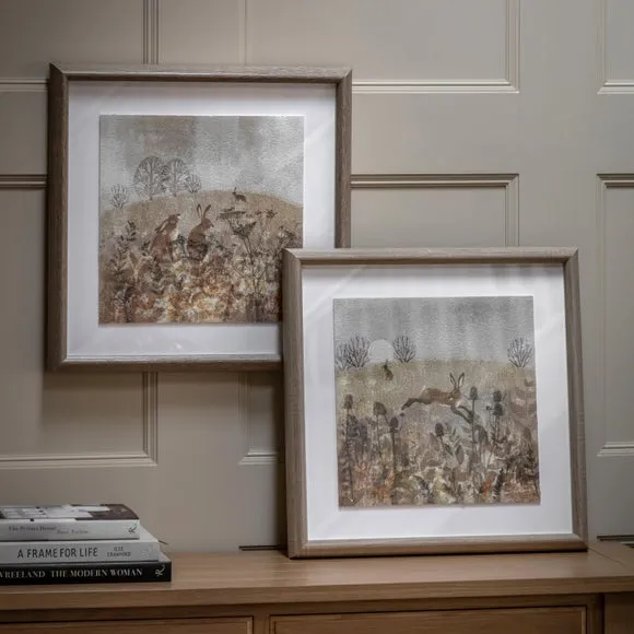 Cedar and Sage Set of 2 Spring Scene Framed Prints