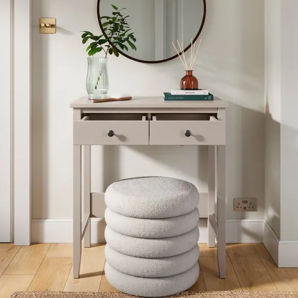 Lynton 2 Drawer Compact Dressing Table 2