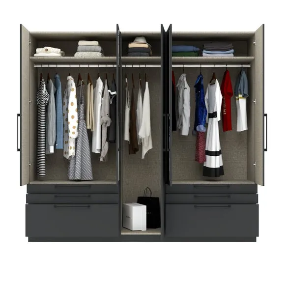 Foster 5 Door 6 Drawer Wardrobe 6