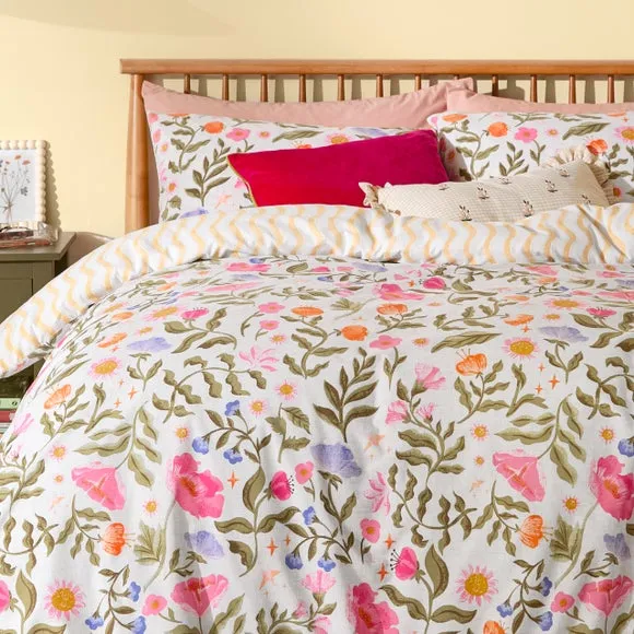 furn. Summer Solstice Polycotton Duvet Cover & Pillowcase Set 4