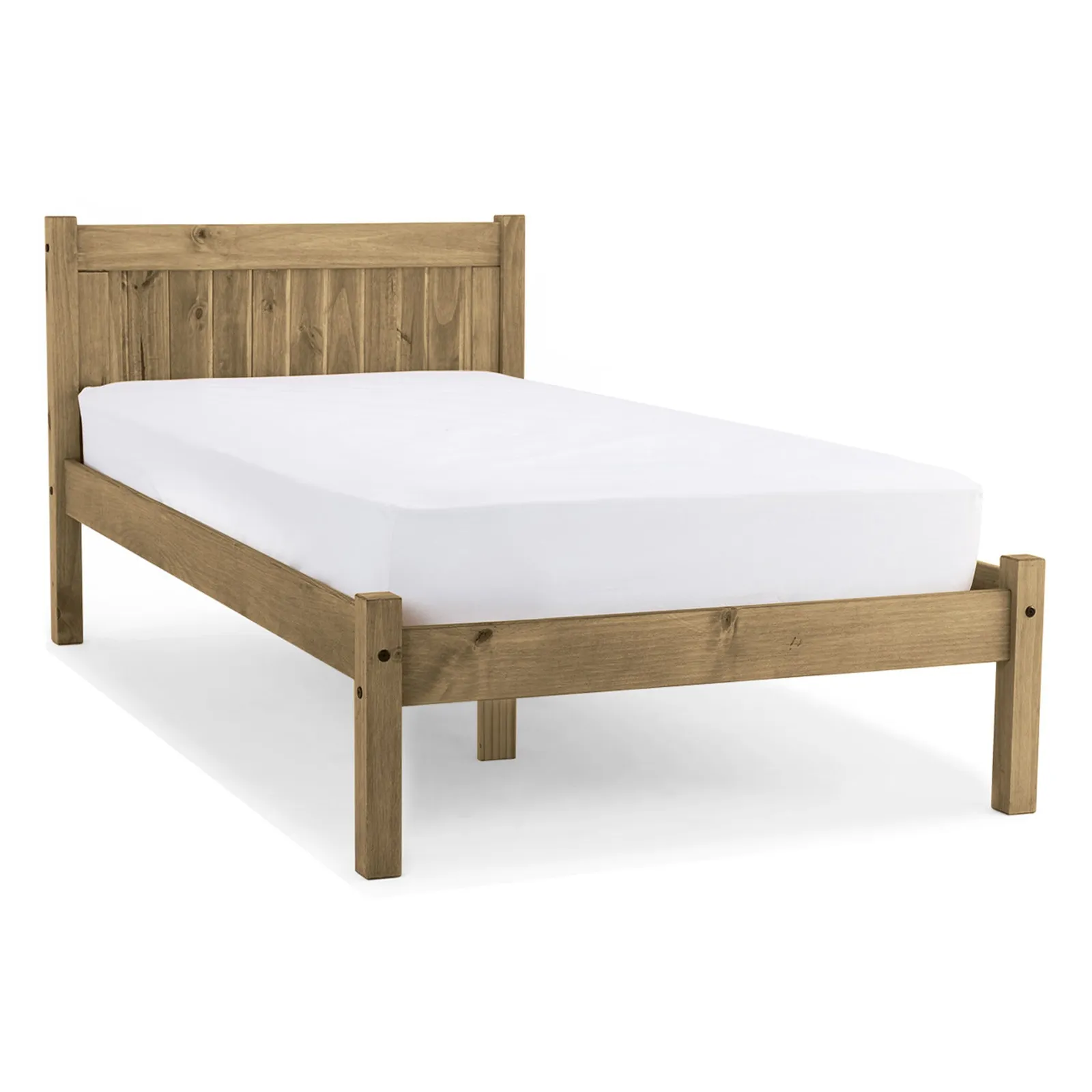 Maya Single Bed Frame Brown