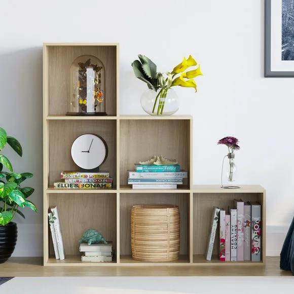 Vida Designs Durham 6 Cube Staircase Storage Unit 3