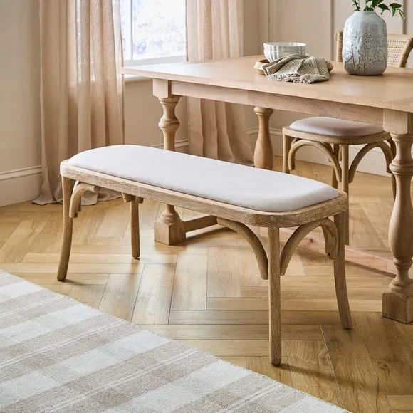 Florine Dining Bench, Fabric 2