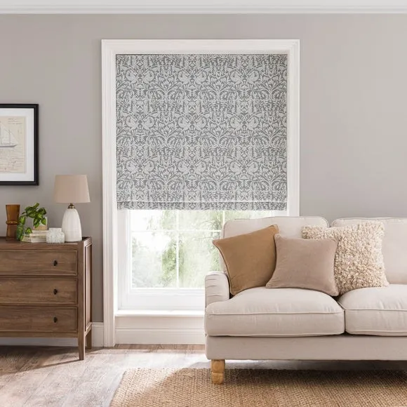 Alora Chenille Thermal Roman Blind 1