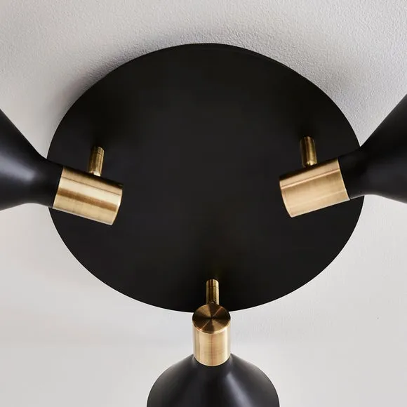 Morgan Industrial 3 Light Adjustable Spotlight 4