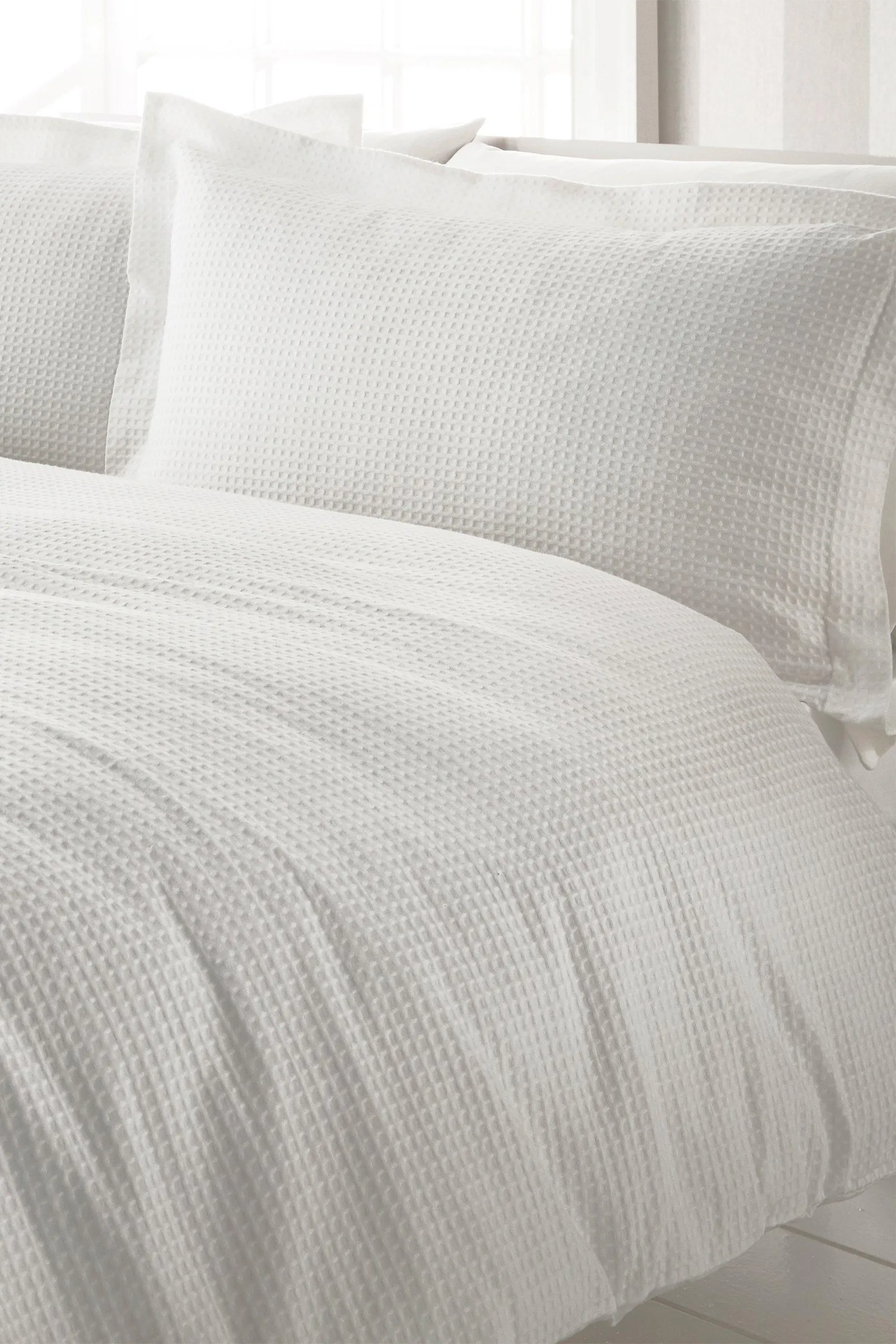 Waffle Single Duvet Set