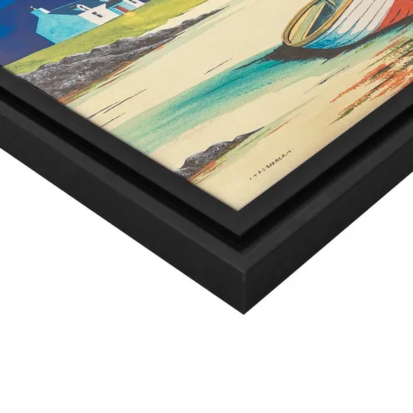Low Tide Lewis by Anthony Barber Framed Canvas 2