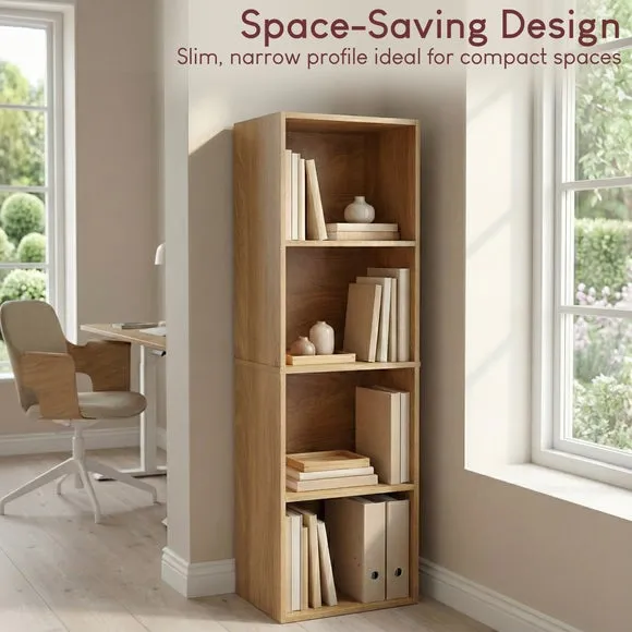 Oxford 4 Tier Cube Bookcase 4